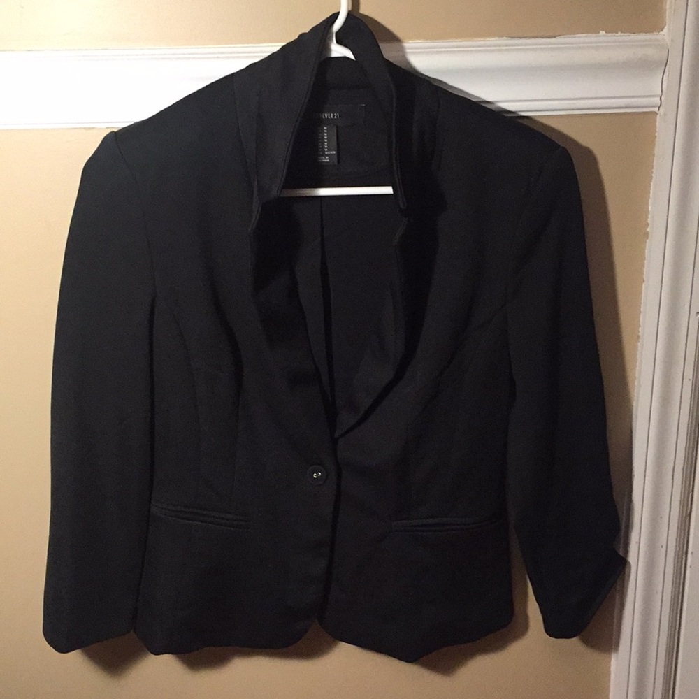 black blazer
